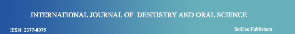 Dentistry and Oral Science - Journal - SciDoc Publishers