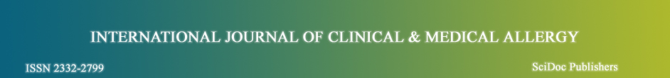 Clinical and Medical Allergy - Journal - SciDoc Publishers